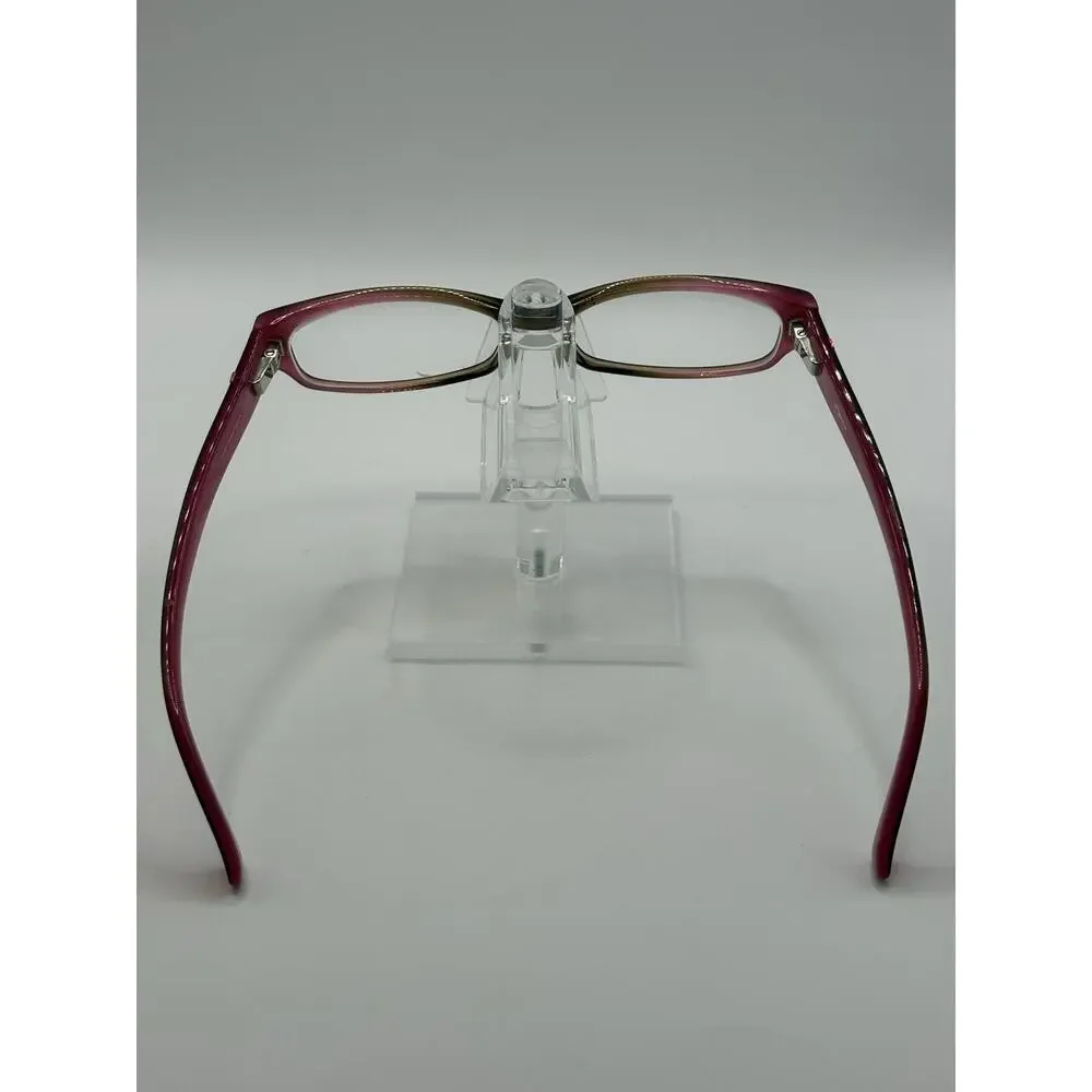 Oxydo X400 ScM 135 Pink Translucent Eyeglasses Frames Italy Optical